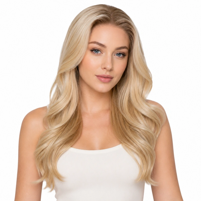 blonde glueless lace wig