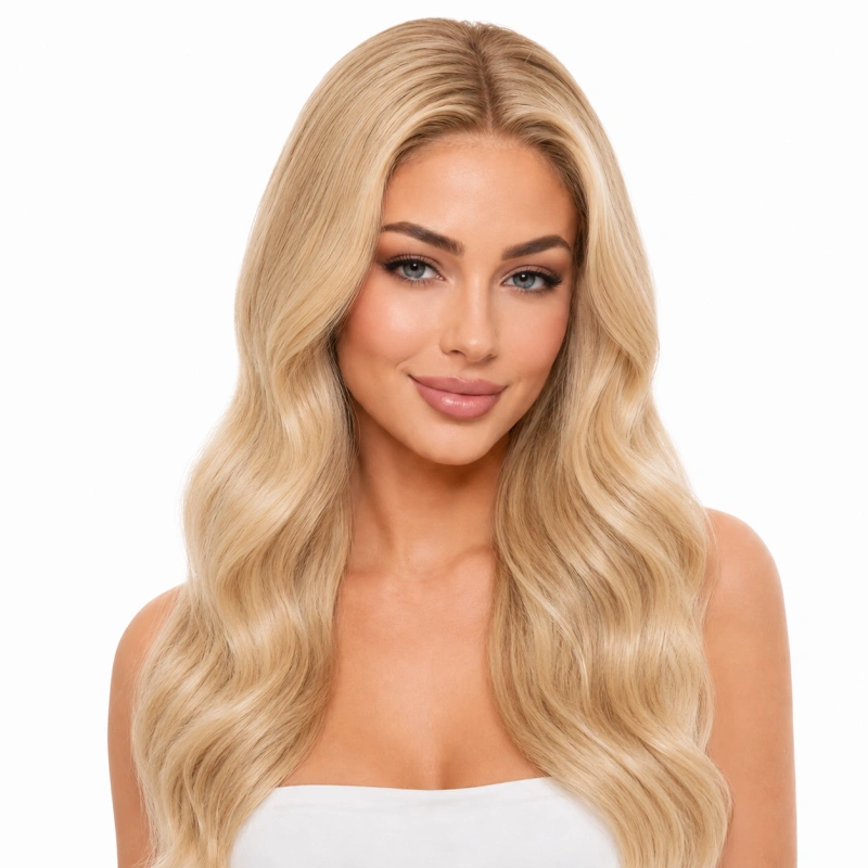 blonde lace closure wig