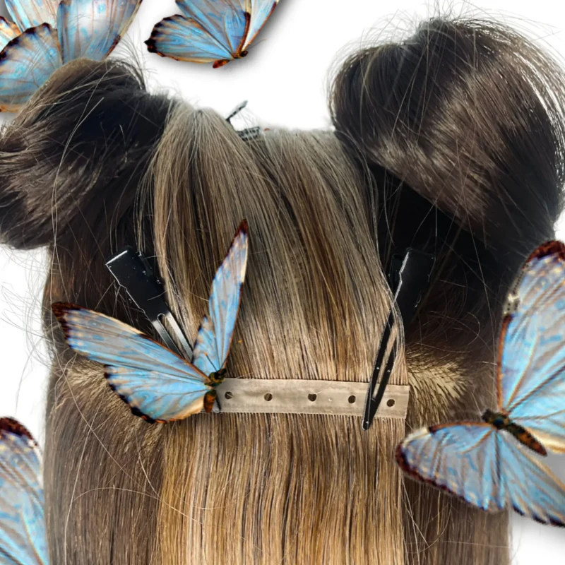 butterfly weft vs sew in