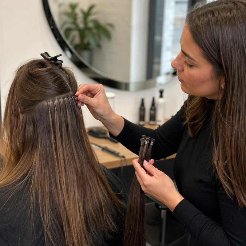 can you reuse keratin hair extensions