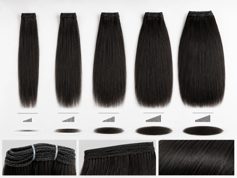 custom weft extension density specifications