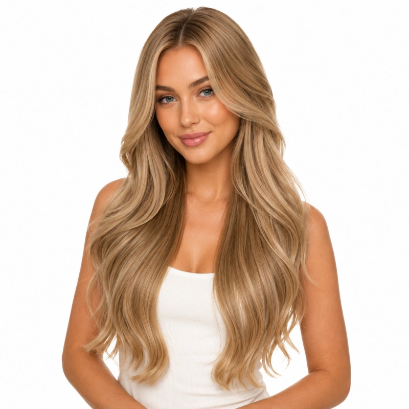 dark blonde hair extensions