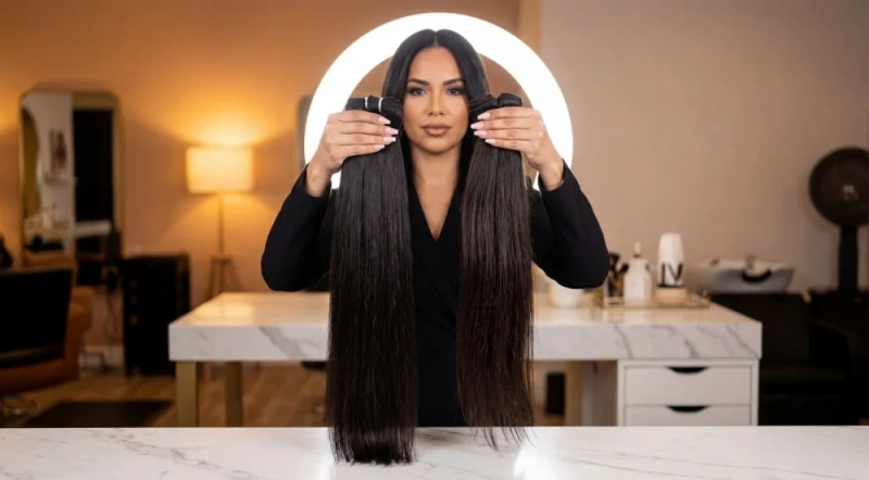 double drawn vs single drawn hair extensions definition​