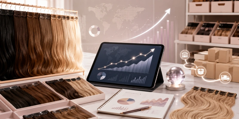 forecasting demand for clip in hair extensions