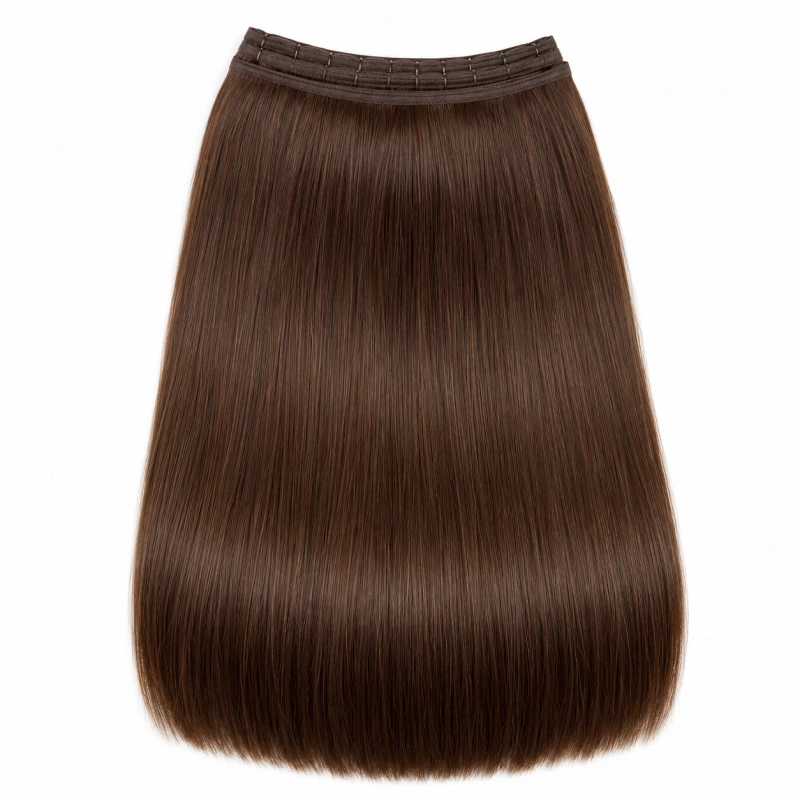 genius weft double drawn extensions