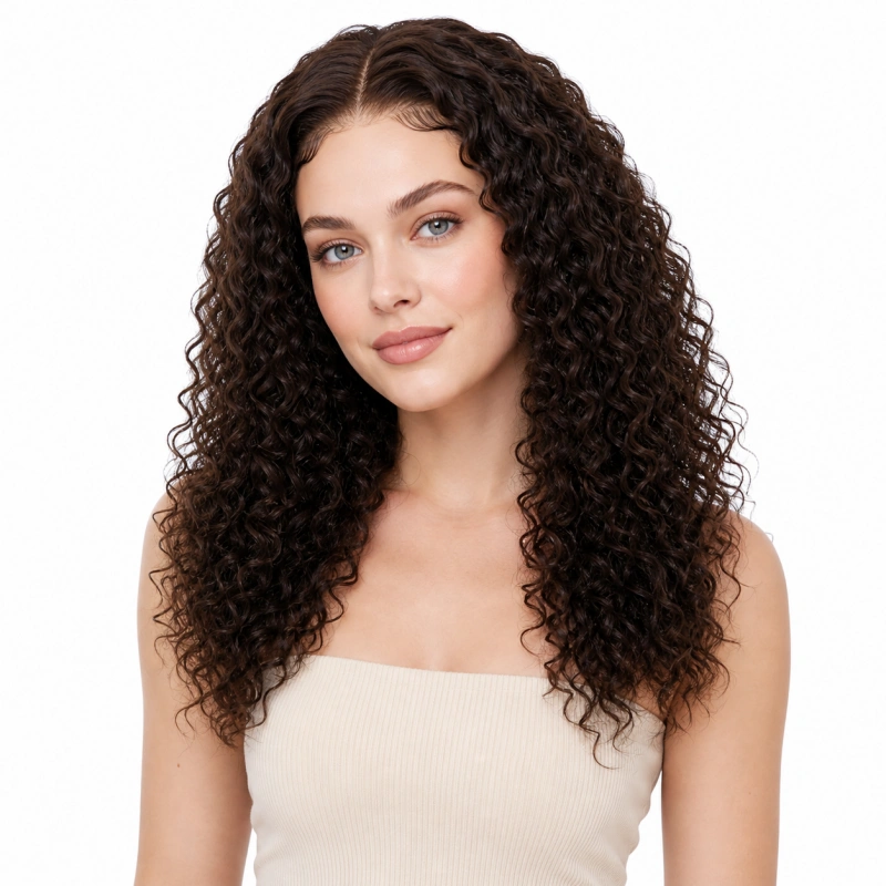 glueless curly lace front wigs