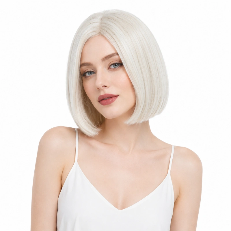 ice blonde bob wig