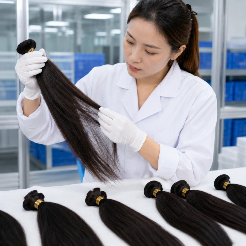 incoming hair inspection