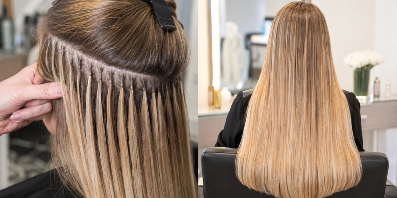Do Keratin Hair Extensions Damage Your Hair? 1 keratin hair extension features