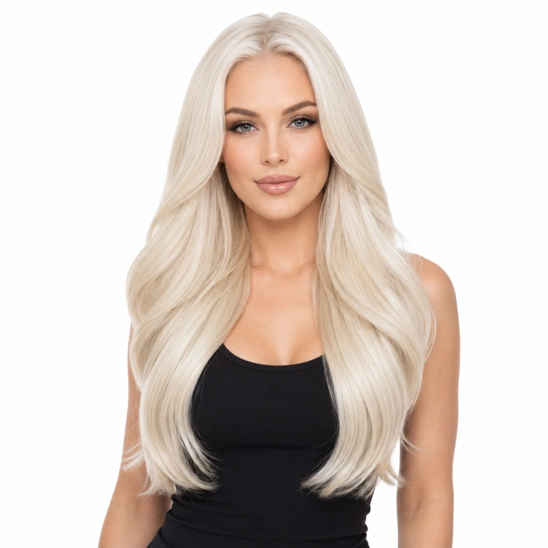 platinum blonde hair extensions