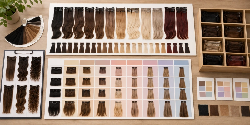 sku planning basics for clip in hair extensions