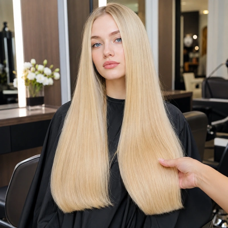 what is double drawn hair