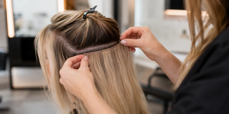 why butterfly wefts suit thin hair