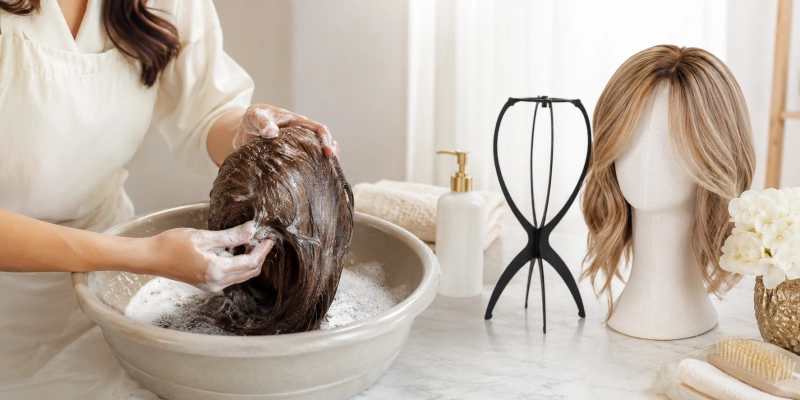 How to Wash a Human Hair Wig: Step-by-Step Guide 1 can you wash a human hair wig