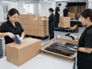 export packing and shipment tracking