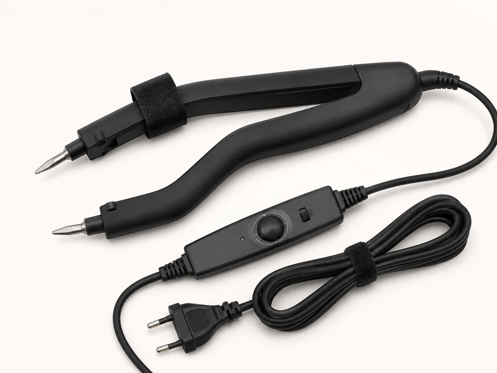 Alpha Hair pen-shaped heat fusion iron with temperature control for keratin I-tip bonding