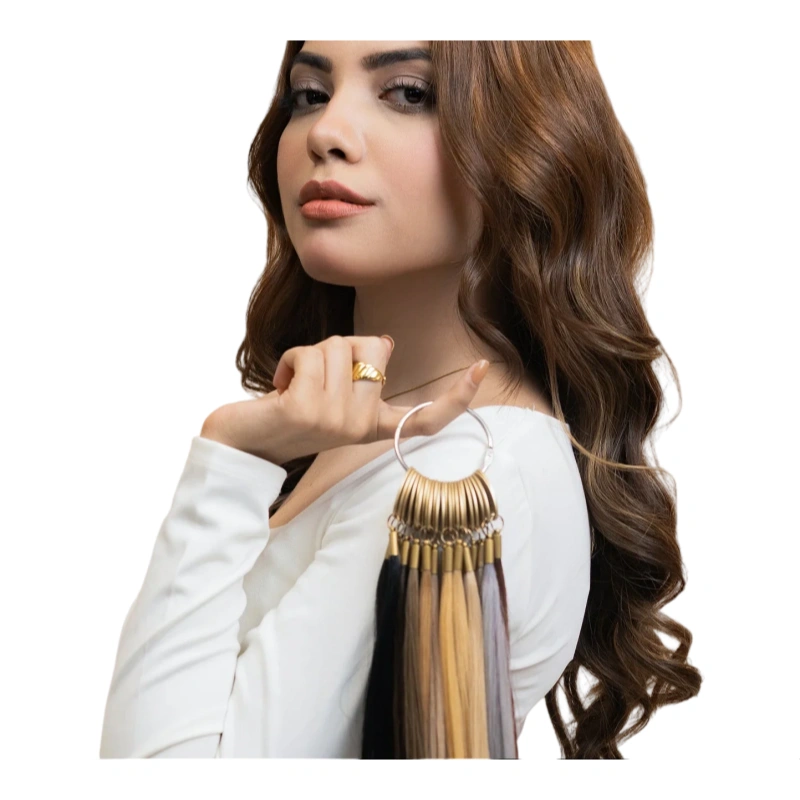 hair extension samples