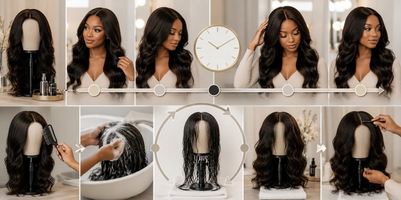 How to Wash a Human Hair Wig: Step-by-Step Guide 2 how often to wash human hair wigs