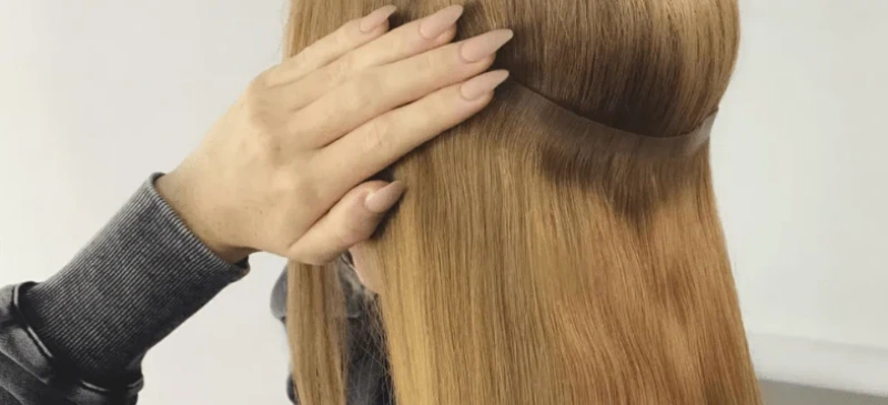 What Are Seamless Clip-in Hair Extensions? 2 how to use seamless clip in hair extensions