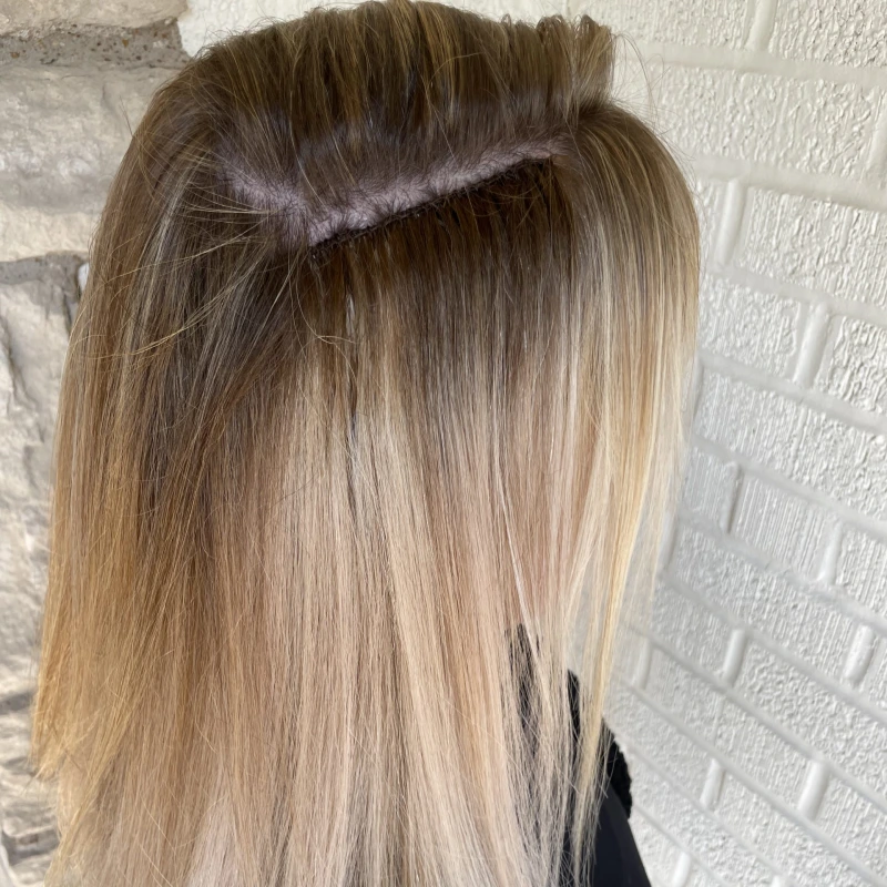 invisible bead extension for fine hair