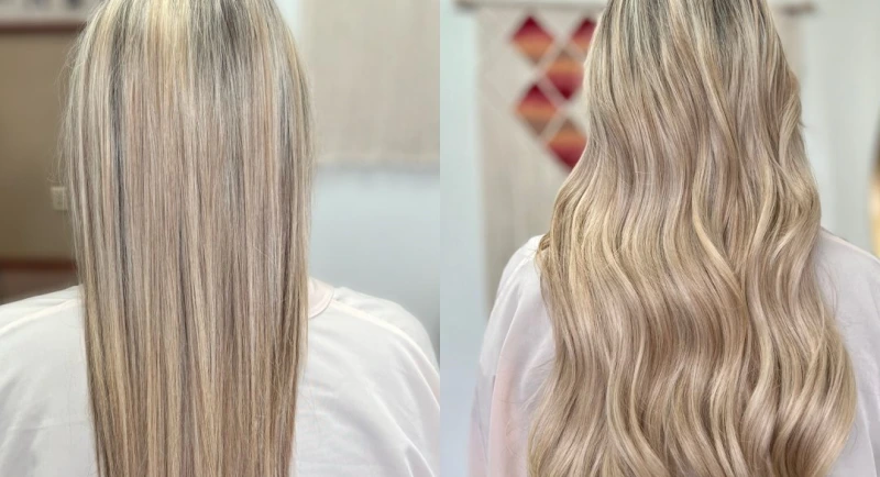 Invisible Bead Extensions Before and After: What Affects Results 3 invisible bead extensions before and after transformations