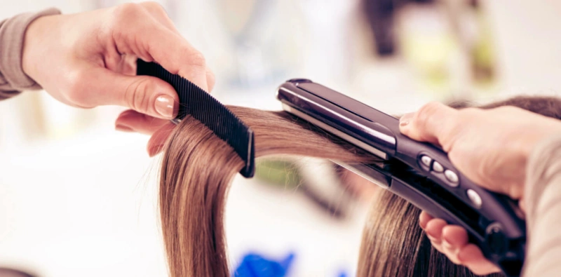 How to Take Care of Micro Link Hair Extensions? 2 limiting heat styling