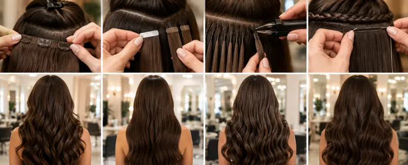 How to Price Hair Extensions: The Ultimate Guide for Stylists 2 price hair extensions by method