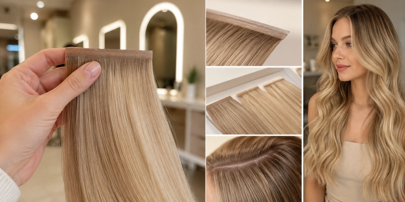 seamless injection tape hair extensions