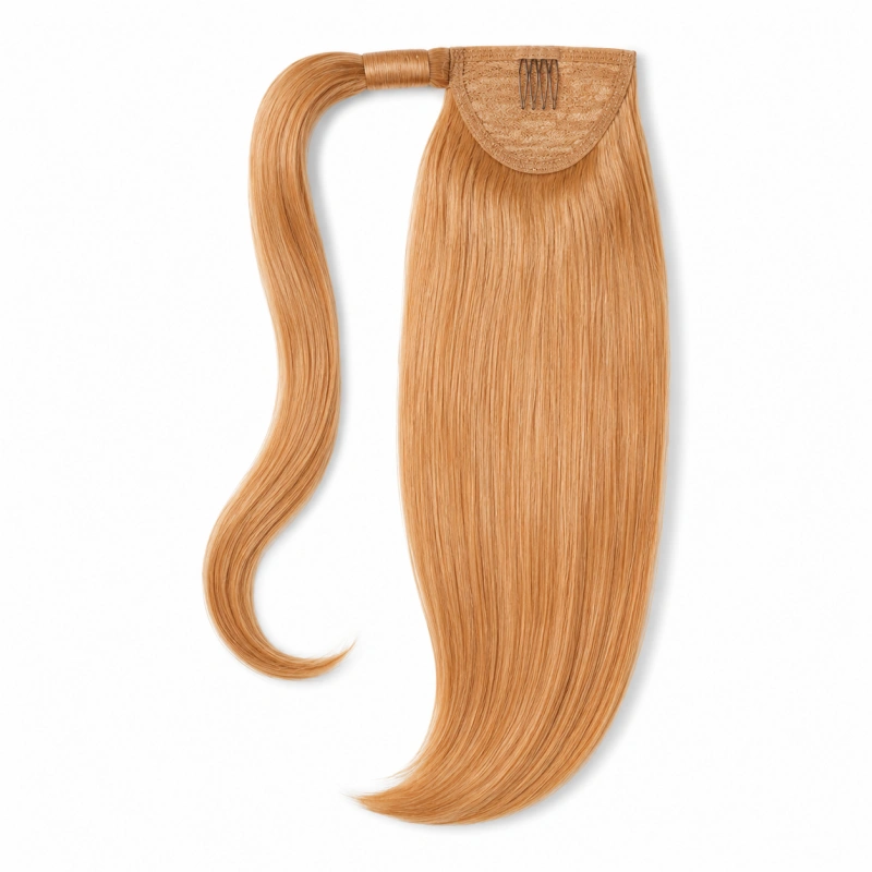 strawberry blonde ponytail extension