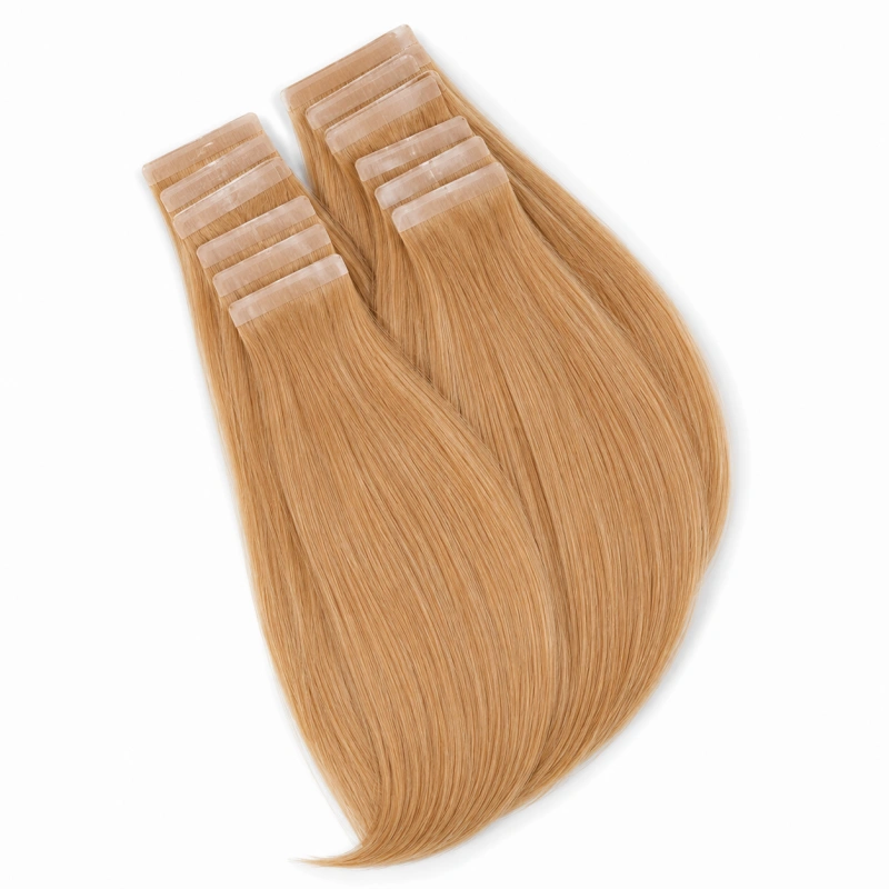 strawberry blonde tape in extensions