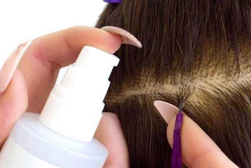 u tip hair extension maintenance