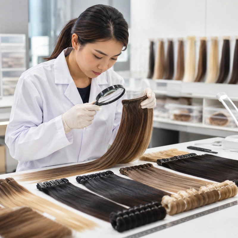 weft extension quality control