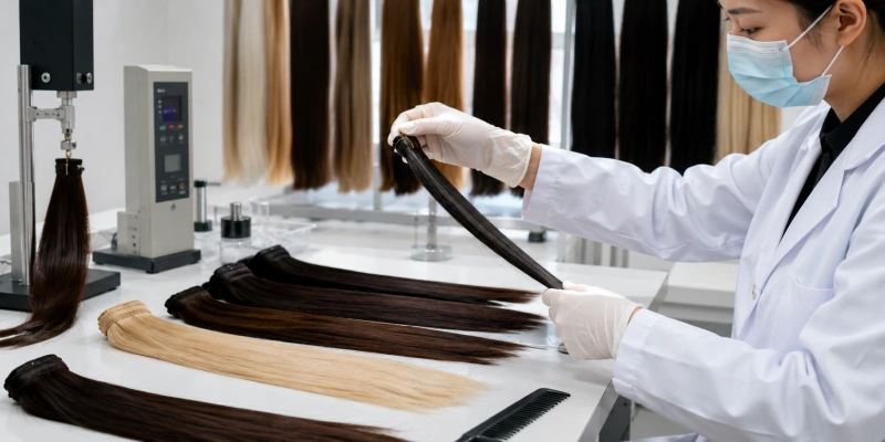Weft Extension Quality Control Essentials for Bulk Orders 3 weft extension sample testing