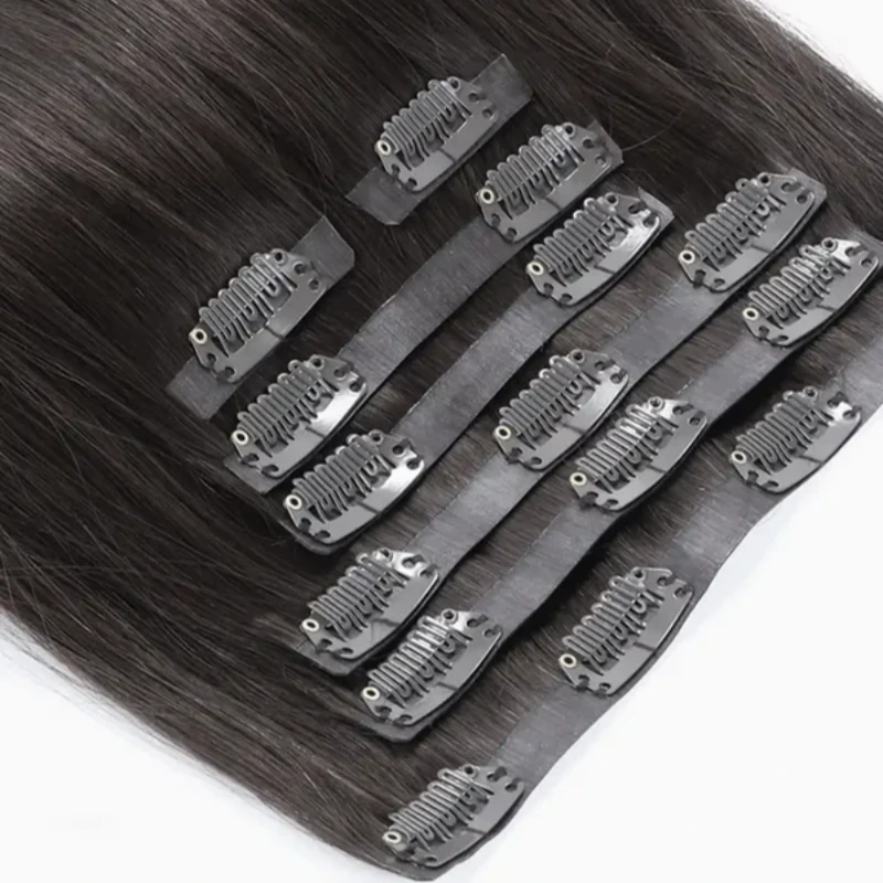 what are seamless clip in hair extensions