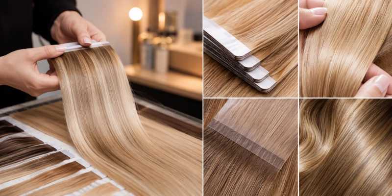 what defines quality in tape in hair extensions