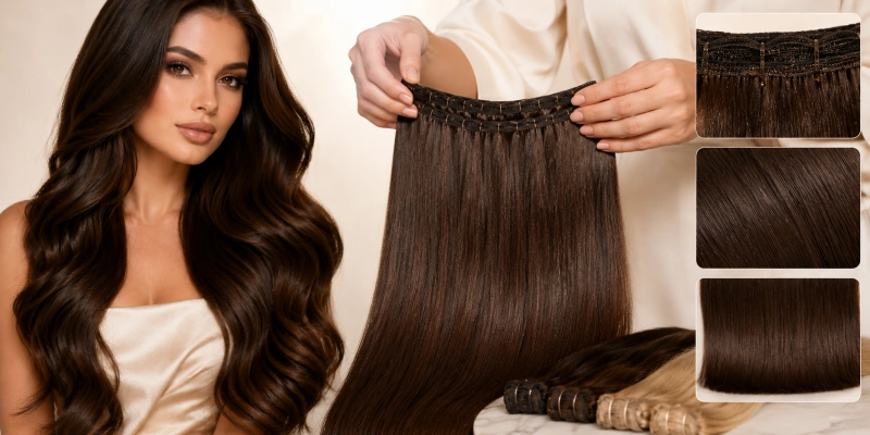 Best Weft Hair Extensions for Stylists 1 what makes the best weft extensions