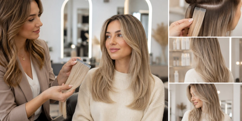 who should choose tape in extensions