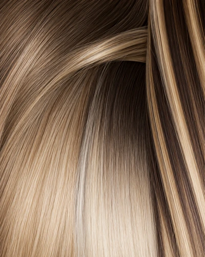 balayage ombre piano