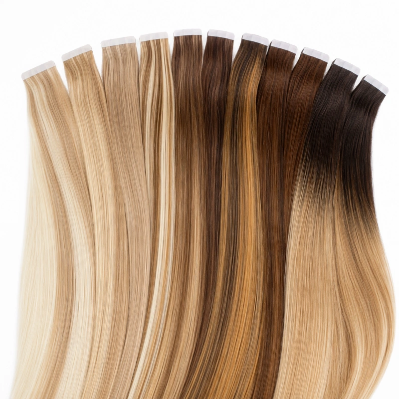 colored tape in extensions​