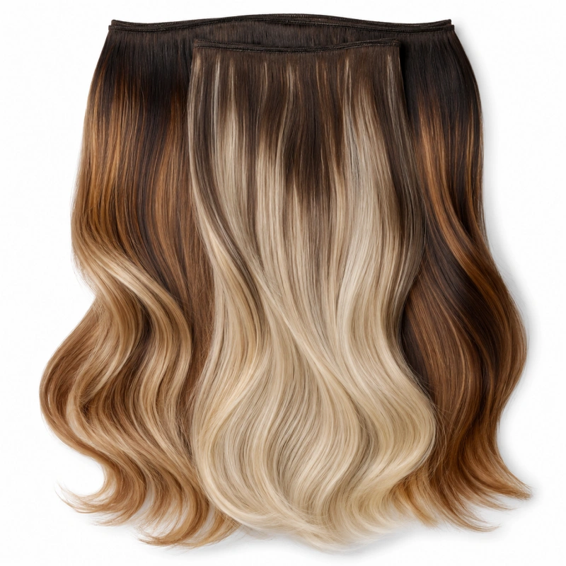 colored weft extensions