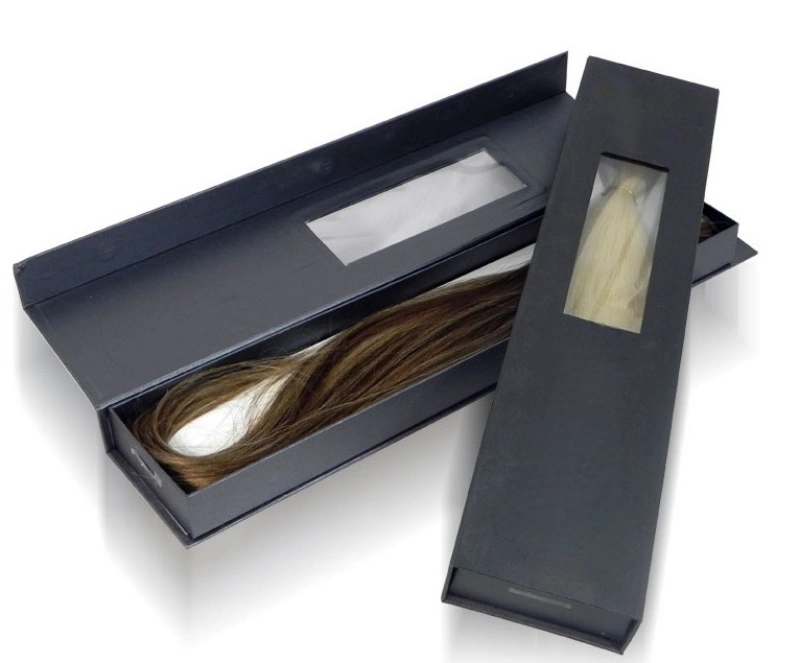 design custom hair extension packaging