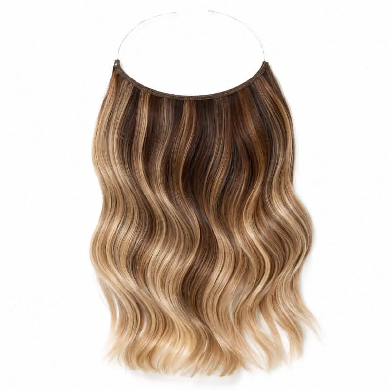 halo colored hair extensions​