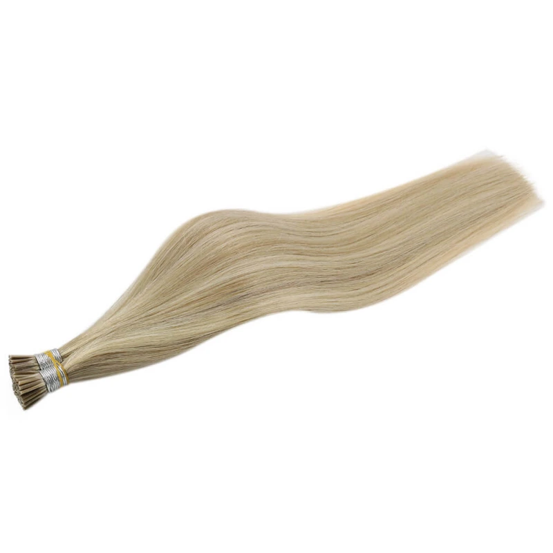 highlighted pre bonded hair extensions