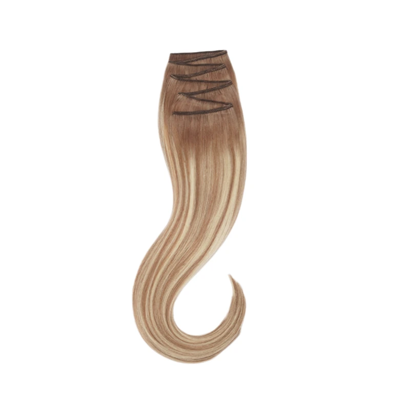 highlighted weft hair extensions