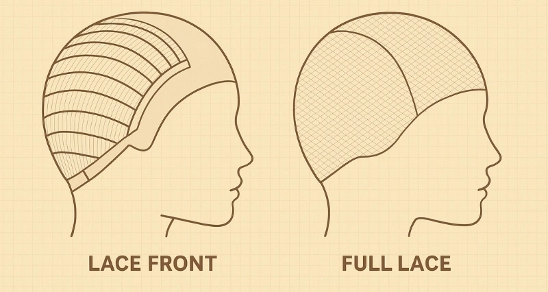 lace front wigs vs full lace wigs