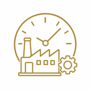 manufacturing experience since 1990