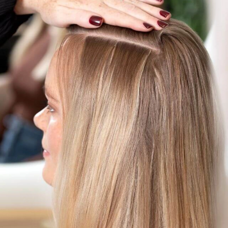 permanent hair extensions for thin hair​