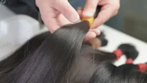 raw hair selection