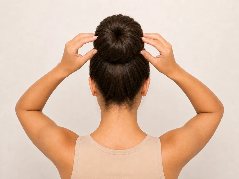 secure and shape bun