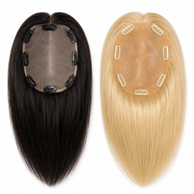 skin base vs silk base hair topper